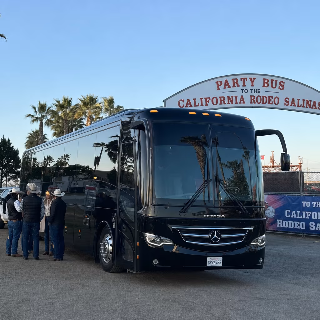 Party Bus to the California Rodeo Salinas