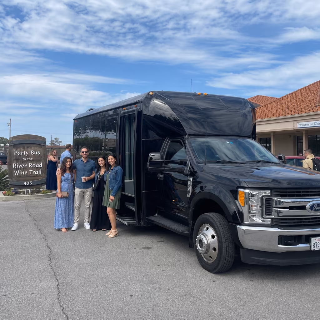 Party Bus to the River Road Wine Trail