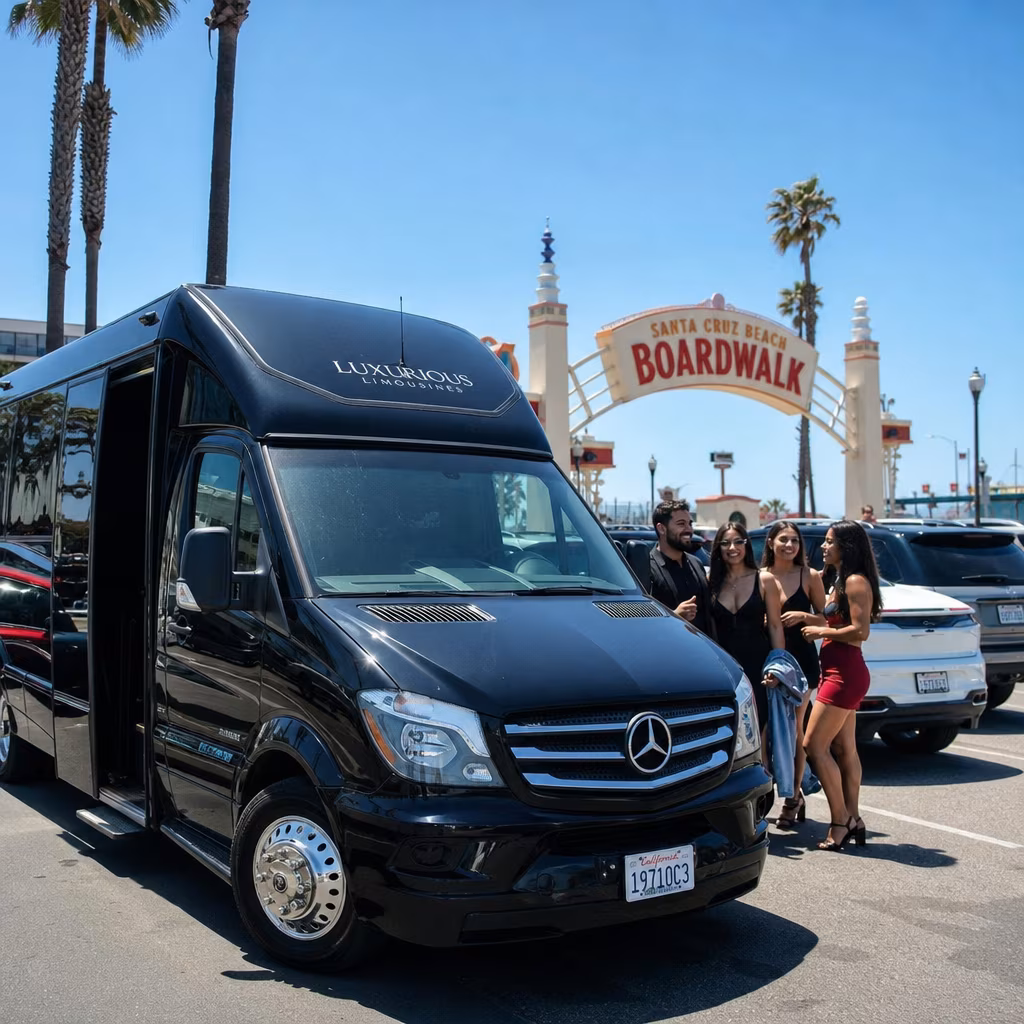 Party Bus to the Santa Cruz Beach Boardwalk