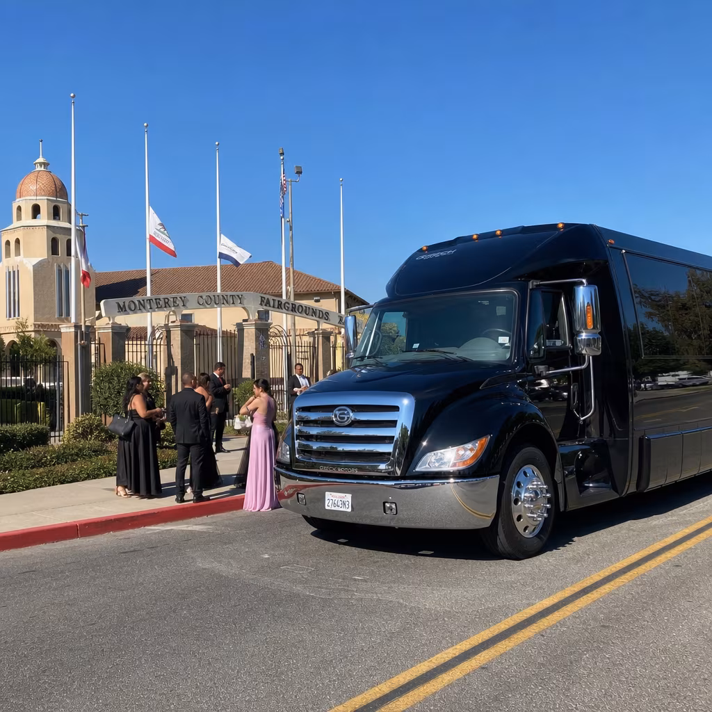Rent a Bus to the Monterey County Fairgrounds