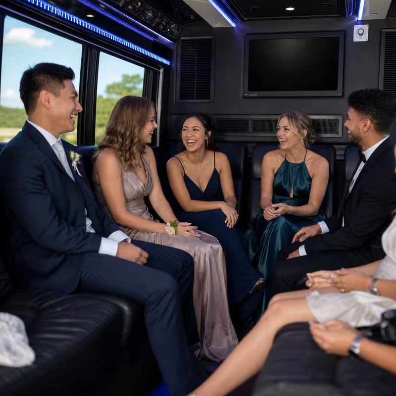 Salinas Prom & Homecoming Transportation fleet vehicle