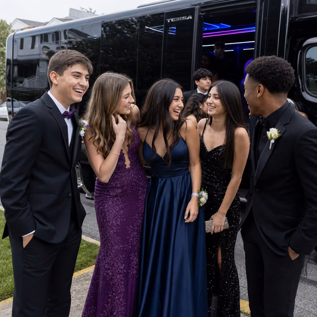 Salinas Prom Party Bus Rental