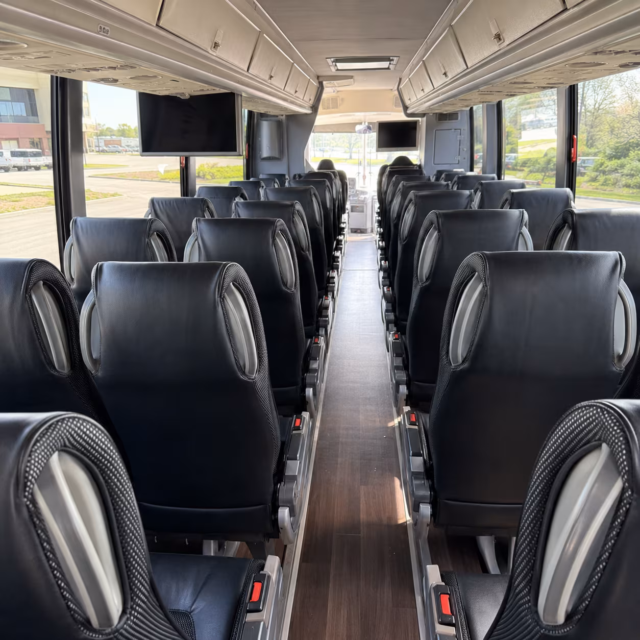 Salinas Airport Shuttle & Transportation party bus exterior