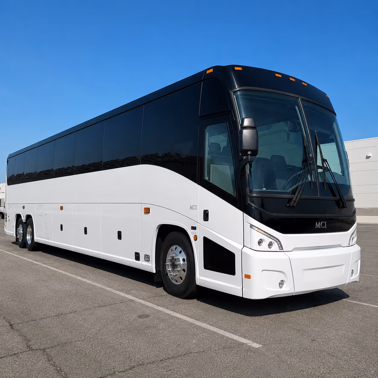 Salinas Airport Shuttle & Transportation party bus exterior