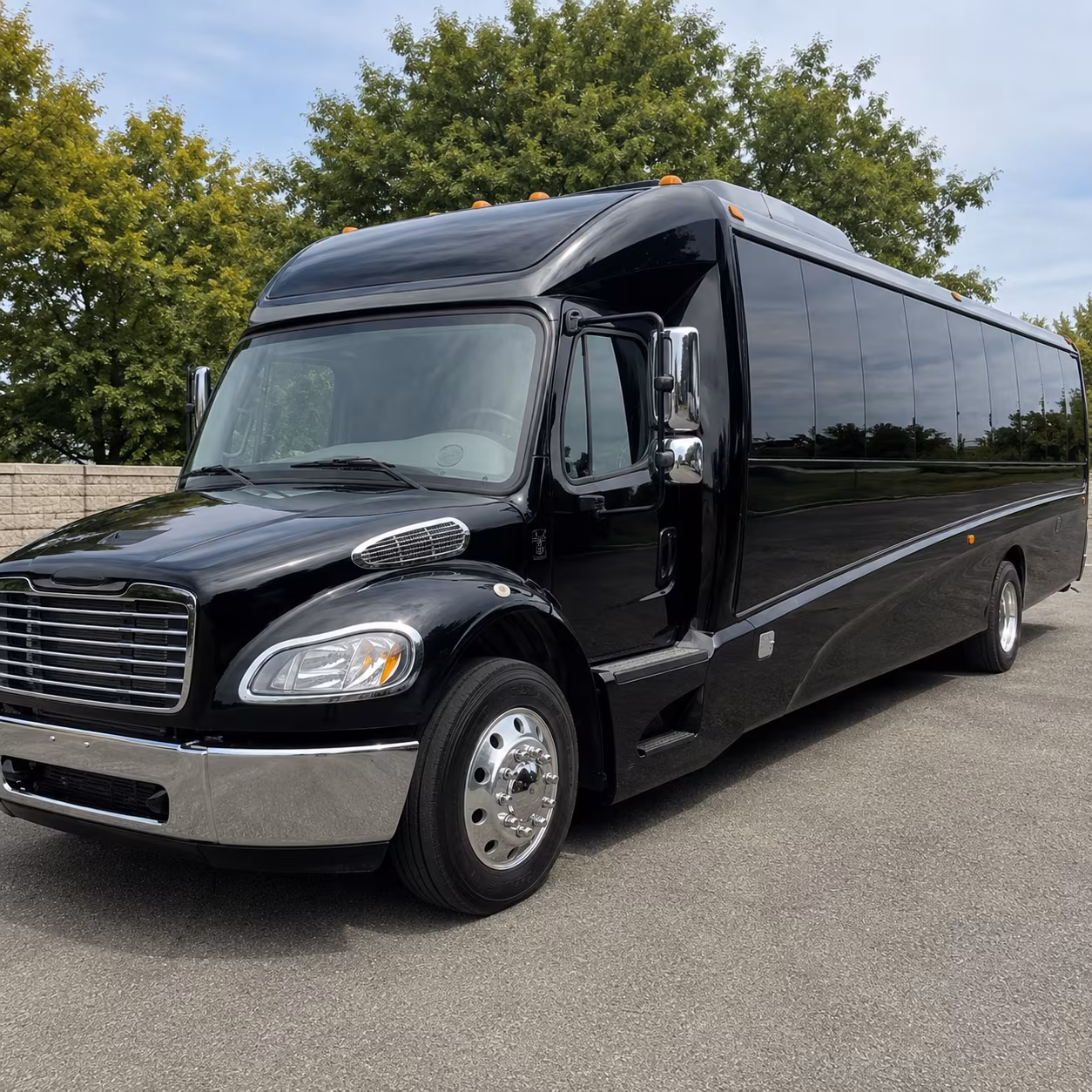 Salinas Airport Shuttle & Transportation party bus exterior