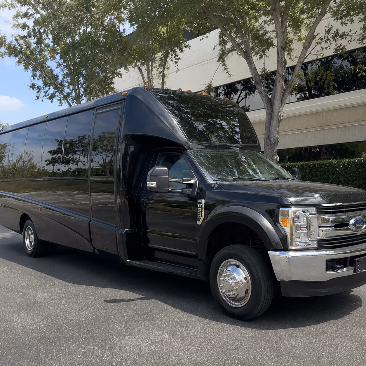 Salinas Bachelor & Bachelorette Transportation party bus exterior