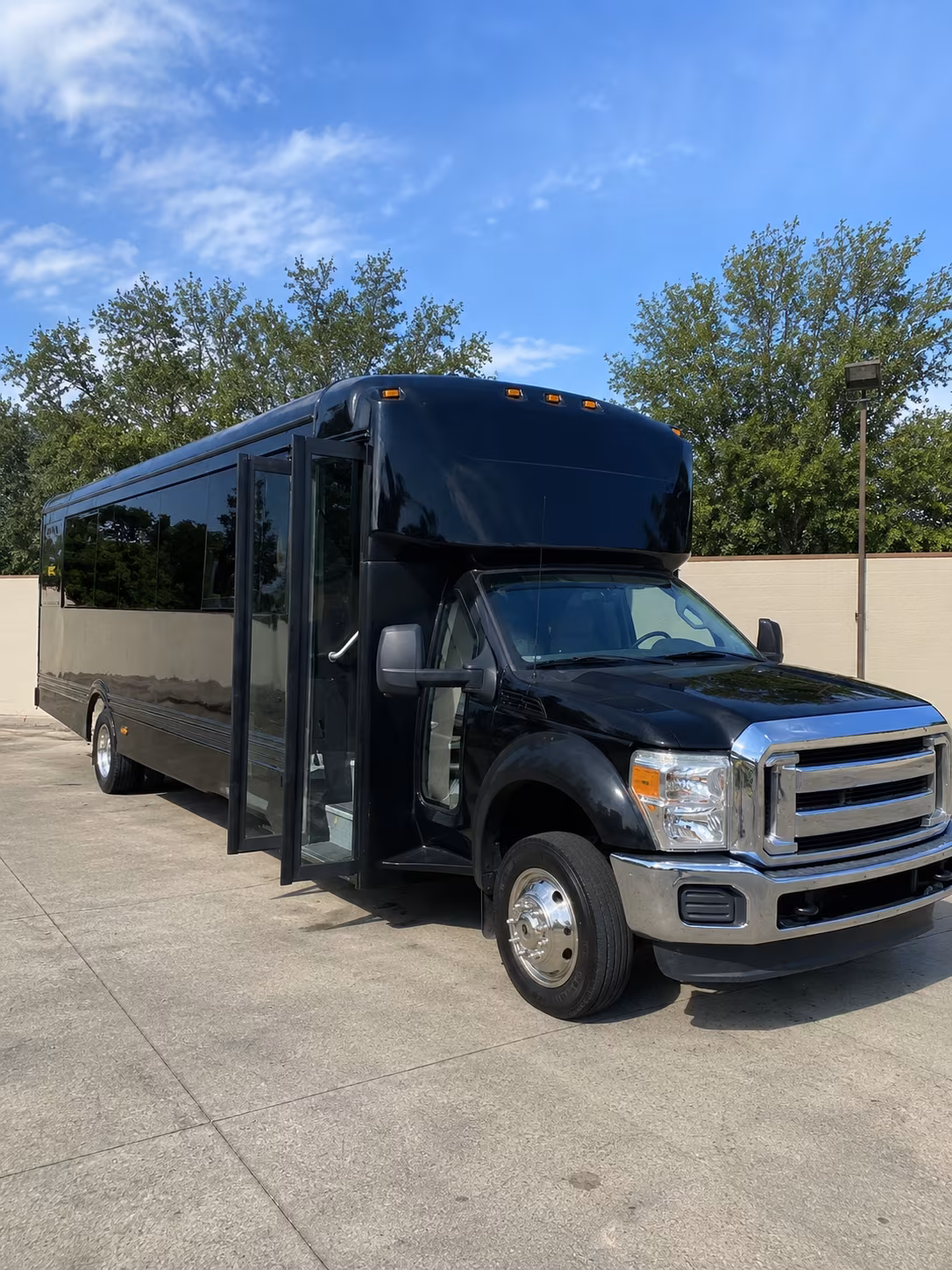 Salinas Concert & Music Festival Transportation party bus exterior