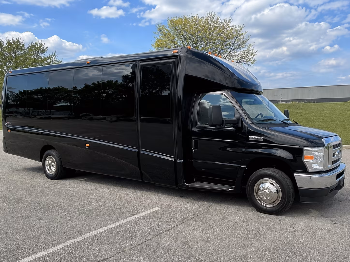 Salinas Corporate Transportation party bus exterior