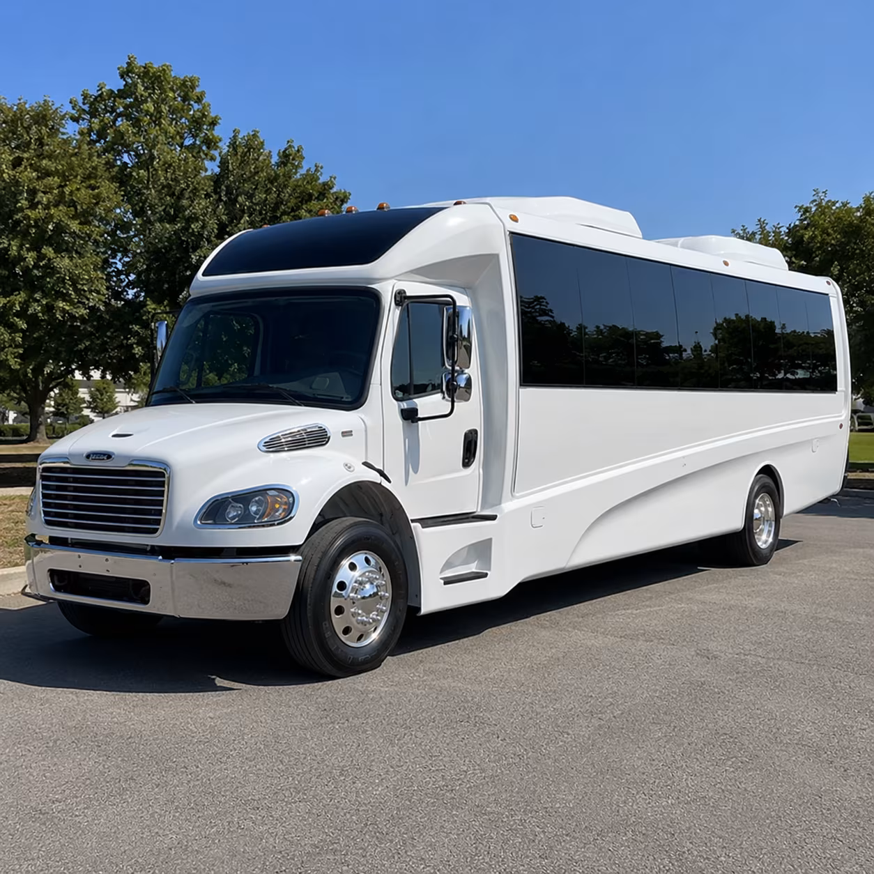 Salinas Corporate Transportation party bus exterior