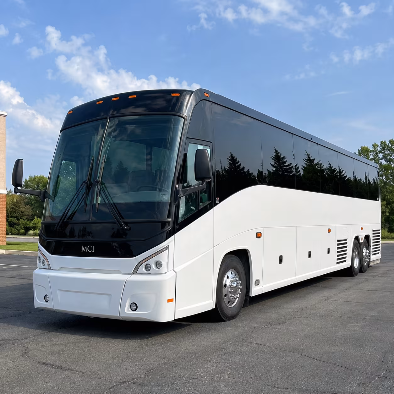 Salinas Corporate Transportation party bus exterior