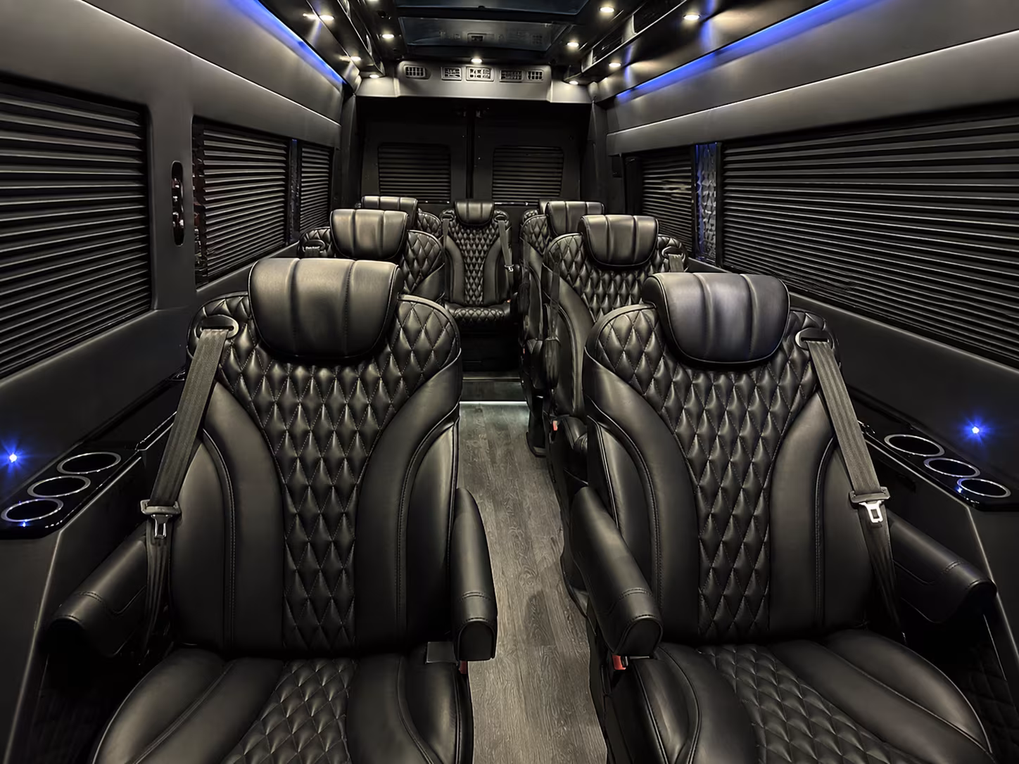 Salinas Corporate Transportation onboard seating