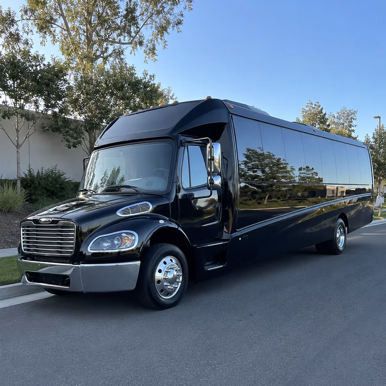 Salinas School Event Transportation party bus interior