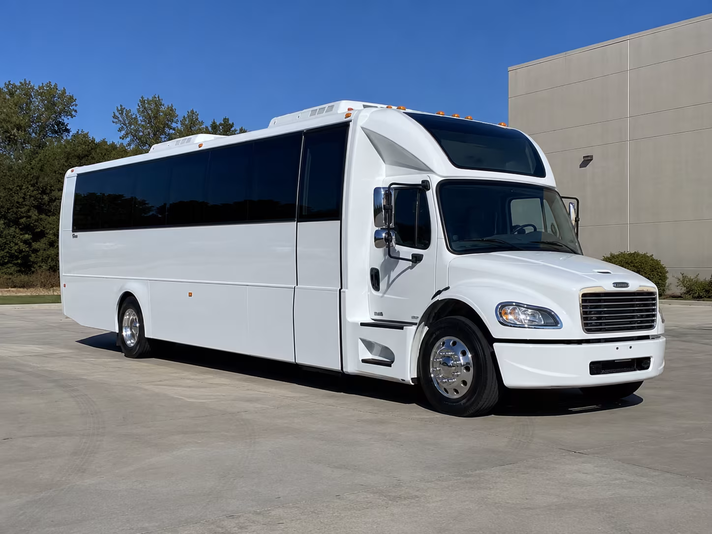 Salinas Sporting Event Transportation party bus exterior