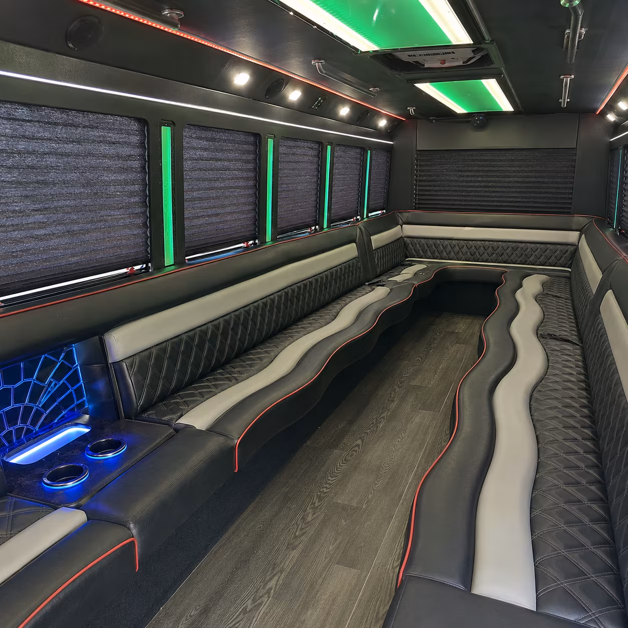 Salinas Winery Tour & Pub Crawl Transportation party bus exterior