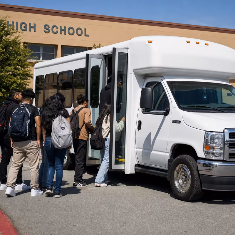 School event transportation