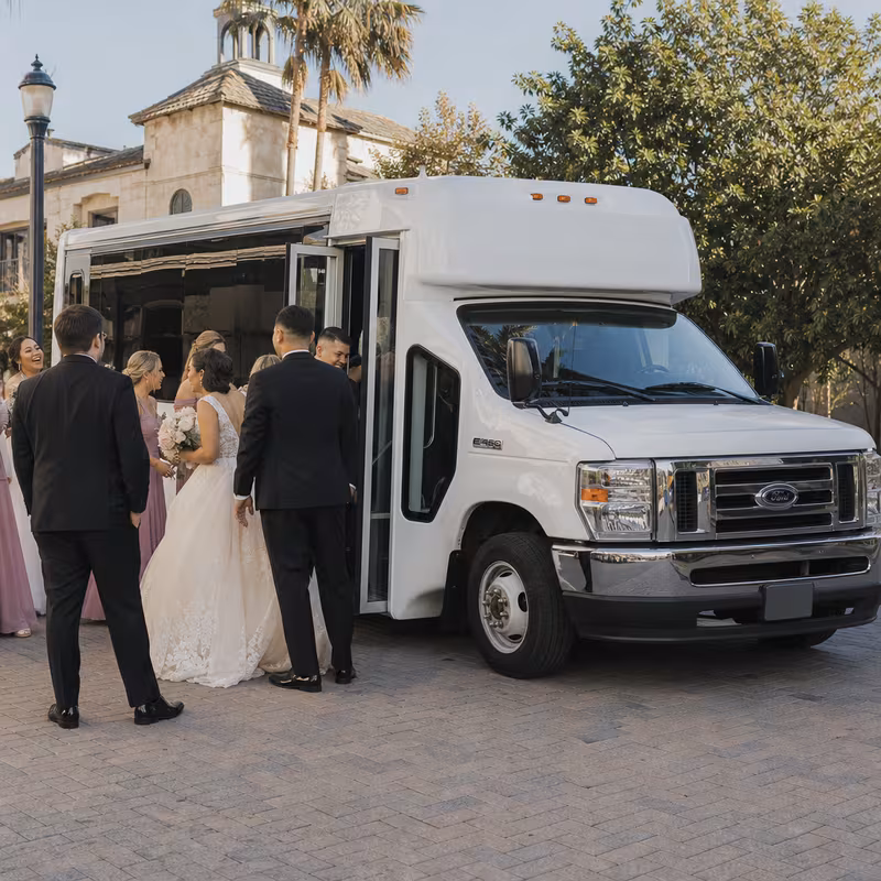 Salinas Wedding Transportation fleet vehicle