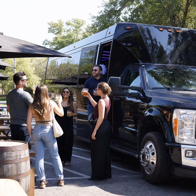 Salinas Winery & Brewery Tour Transportation fleet vehicle